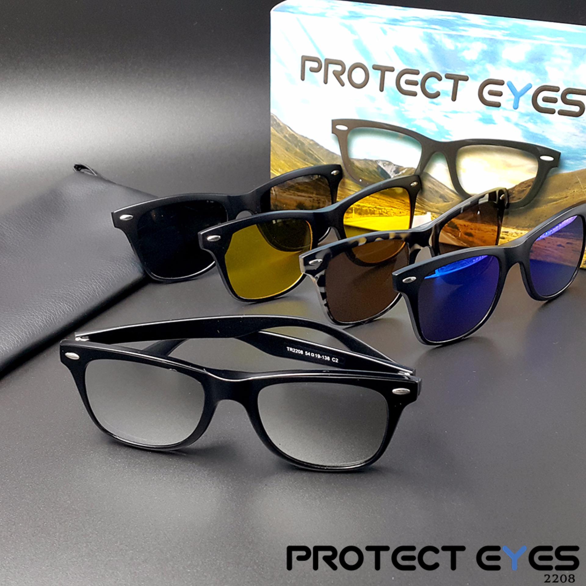 แว่นตาน้ำหนักเบา พร้อม เลนส์กันแดดเปลี่ยนได้ 5 เลนส์ คุ้มสุดๆ Protect Eyes รุ่น SNAP08A แว่นตาน้ำหนักเบา พร้อม เลนส์กันแดดเปลี่ยนได้ 5 เลนส์ คุ้มสุดๆ Protect Eyes รุ่น SNAP08A