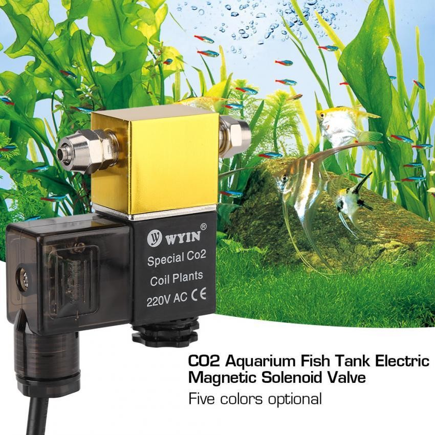 AC 220 โวลต์ต่ำอุณหภูมิ CO2 พิพิธภัณฑ์สัตว์น้ำถังปลาแม่เหล็กไฟฟ้า Solenoid Valve (สีเหลือง) - สนามบินนานาชาติ AC 220 โวลต์ต่ำอุณหภูมิ CO2 พิพิธภัณฑ์สัตว์น้ำถังปลาแม่เหล็กไฟฟ้า Solenoid Valve (สีเหลือง) - สนามบินนานาชาติ