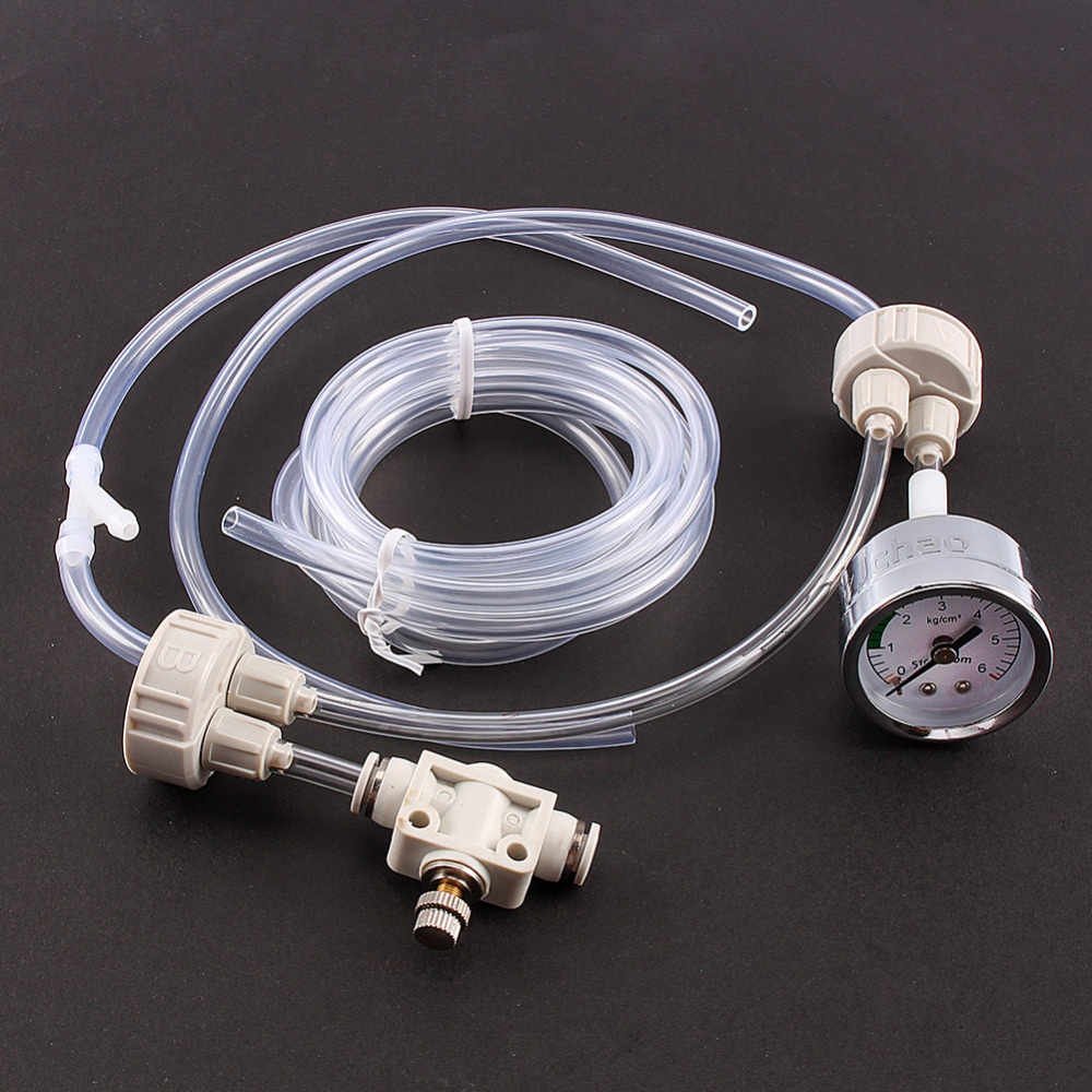 Aquarium DIY CO2 Generator System Kit with Pressure Air Flow Adjustment Water Plant Fish Tank Aquarium Co2 Valve NEW - intl