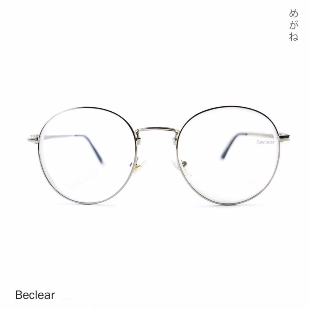 Be Clear : แว่นสายตาสั้น ทรงหยดน้ำ -225 (สีเงิน) Be Clear : แว่นสายตาสั้น ทรงหยดน้ำ -225 (สีเงิน)
