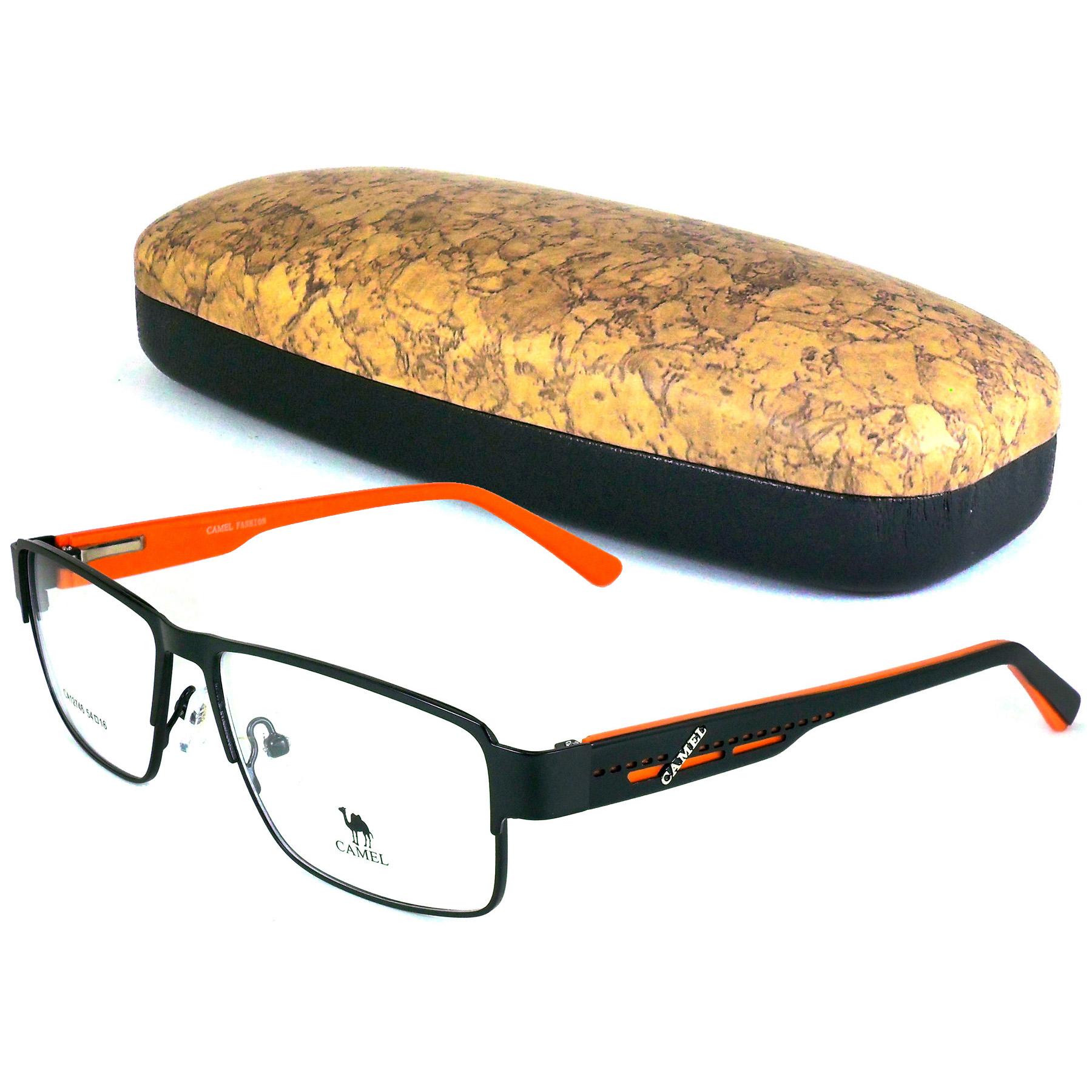 CAMEL แว่นตา รุ่น CA-12746 กรอบแว่นตา ( สำหรับตัดเลนส์ ) ทรงสปอร์ต วัสดุ สแตนเลสสตีล หรือเหล็กกล้าไร้สนิม Stainless Steel ขาสปริง กรอบแว่นตา Eyewear Top Glasses CAMEL แว่นตา รุ่น CA-12746 กรอบแว่นตา ( สำหรับตัดเลนส์ ) ทรงสปอร์ต วัสดุ สแตนเลสสตีล หรือเหล็กกล้าไร้สนิม Stainless Steel ขาสปริง กรอบแว่นตา Eyewear Top Glasses