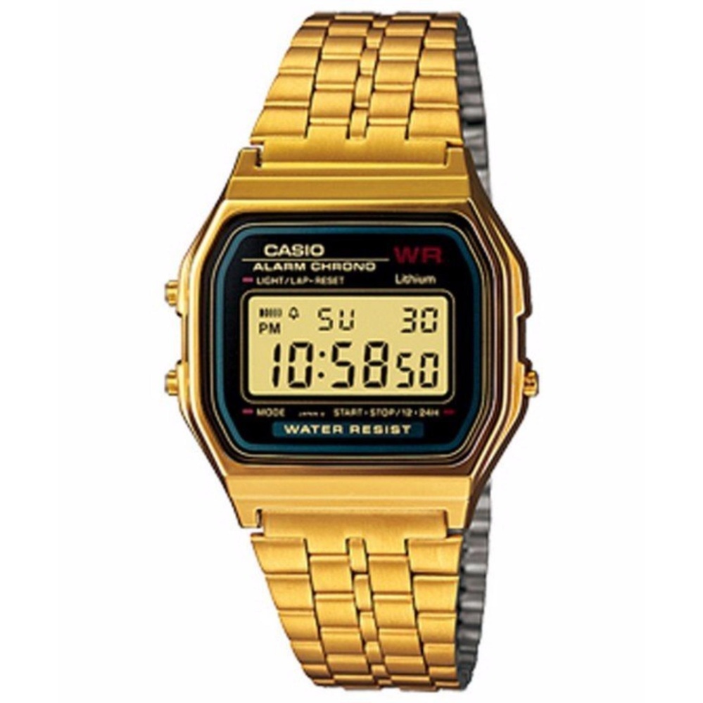 CASIO นาฬิกาข้อมือ A159WGEA-1DF สีทอง