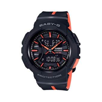 CASIO BABY-G รุ่น BGA-240L-1ADR (CMG) นาฬิกาข้อมือสายเรซิ่น สีดำ ชมพู สายทูโทน CASIO BABY-G รุ่น BGA-240L-1ADR (CMG) นาฬิกาข้อมือสายเรซิ่น สีดำ ชมพู สายทูโทน