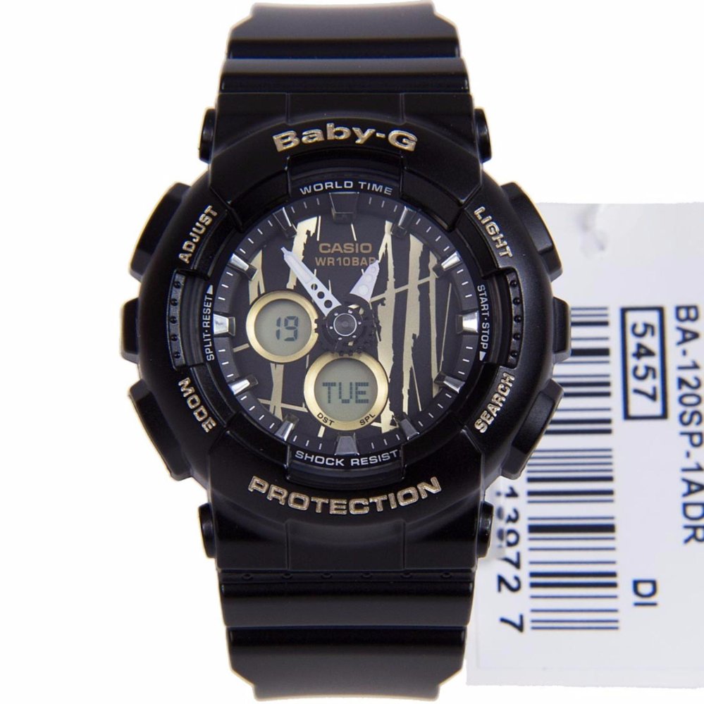 CASIO Baby-G นาฬิกาข้อมือ - BA-120SP-1A - Black CASIO Baby-G นาฬิกาข้อมือ - BA-120SP-1A - Black