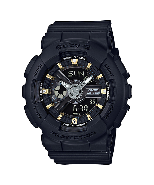 Casio Baby-G นาฬิกาข้อมือผู้หญิง สายเรซิ่น รุ่น BA-110GA-1ADR LIMITED EDITION สีดำ Casio Baby-G นาฬิกาข้อมือผู้หญิง สายเรซิ่น รุ่น BA-110GA-1ADR LIMITED EDITION สีดำ