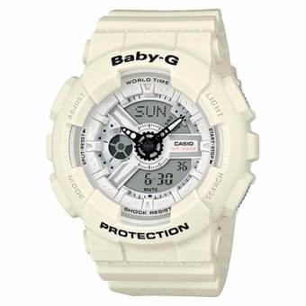 Casio Baby-G นาฬิกาข้อมือผู้หญิง สายเรซิ่น รุ่น BA-110PP-7A