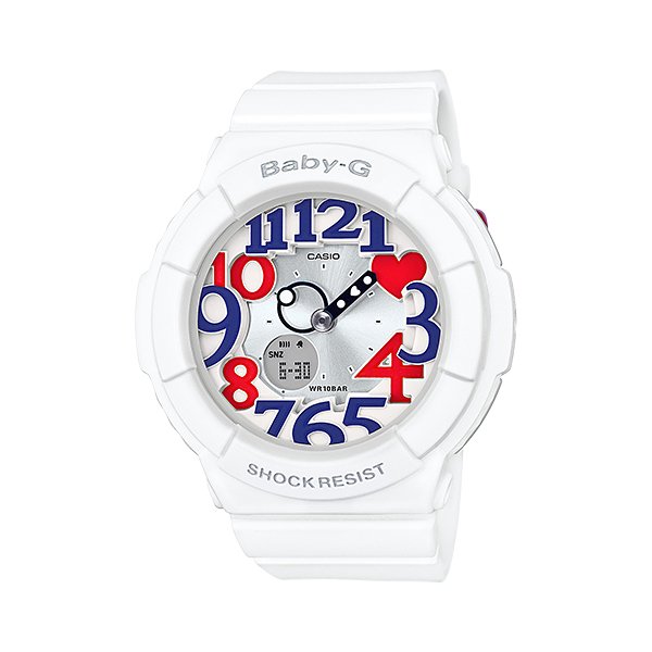 Casio Baby-G นาฬิกาข้อมือผู้หญิง สายเรซิ่น รุ่น BGA-130TR-7 Casio Baby-G นาฬิกาข้อมือผู้หญิง สายเรซิ่น รุ่น BGA-130TR-7