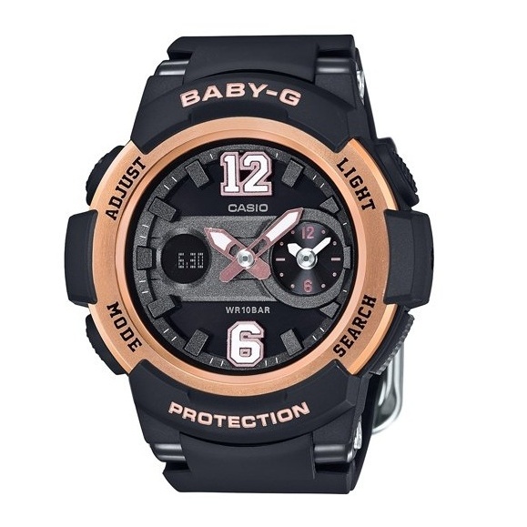 Casio Baby-G นาฬิกาข้อมือผู้หญิง สายเรซิ่น รุ่น BGA-210-1BDR Casio Baby-G นาฬิกาข้อมือผู้หญิง สายเรซิ่น รุ่น BGA-210-1BDR