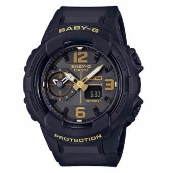 Casio Baby-G นาฬิกาข้อมือผู้หญิง สายเรซิ่น รุ่น BGA-230-1B Casio Baby-G นาฬิกาข้อมือผู้หญิง สายเรซิ่น รุ่น BGA-230-1B
