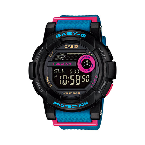 Casio Baby G นาฬิกาข้อมือ รุ่น BGD-180-2 - Blue/Black Casio Baby G นาฬิกาข้อมือ รุ่น BGD-180-2 - Blue/Black
