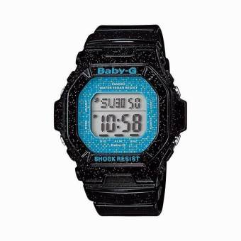 CASIO Baby-G นาฬิกาข้อมือ standard Digital Black/Blue Resin Strap รุ่น BG-5600GL-1