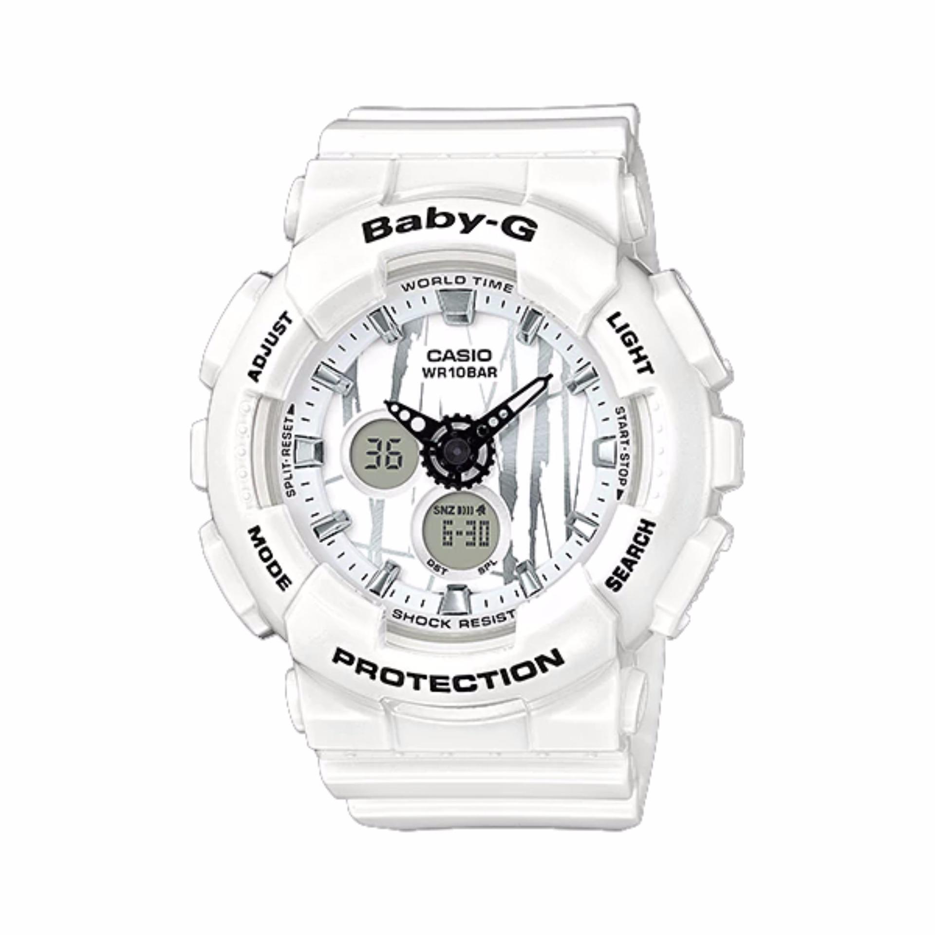 Casio Baby-G นาฬิกาข้อมือสุภาพสตรี รุ่น BA-120SP-1A (สีดำ) Casio Baby-G นาฬิกาข้อมือสุภาพสตรี รุ่น BA-120SP-1A (สีดำ)