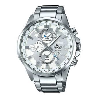 Casio Edifice นาฬิกาข้อมือผู้ชาย สายสเตนเลส รุ่น EFR-303D-7AVUDF (White) Casio Edifice นาฬิกาข้อมือผู้ชาย สายสเตนเลส รุ่น EFR-303D-7AVUDF (White)