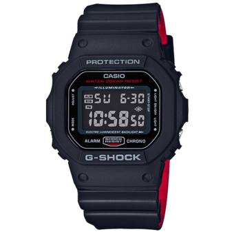 Casio G-Shock นาฬิกาข้อมือผู้ชาย สายเรซิ่น รุ่น DW-5600HR-1 - สีดำ Casio G-Shock นาฬิกาข้อมือผู้ชาย สายเรซิ่น รุ่น DW-5600HR-1 - สีดำ