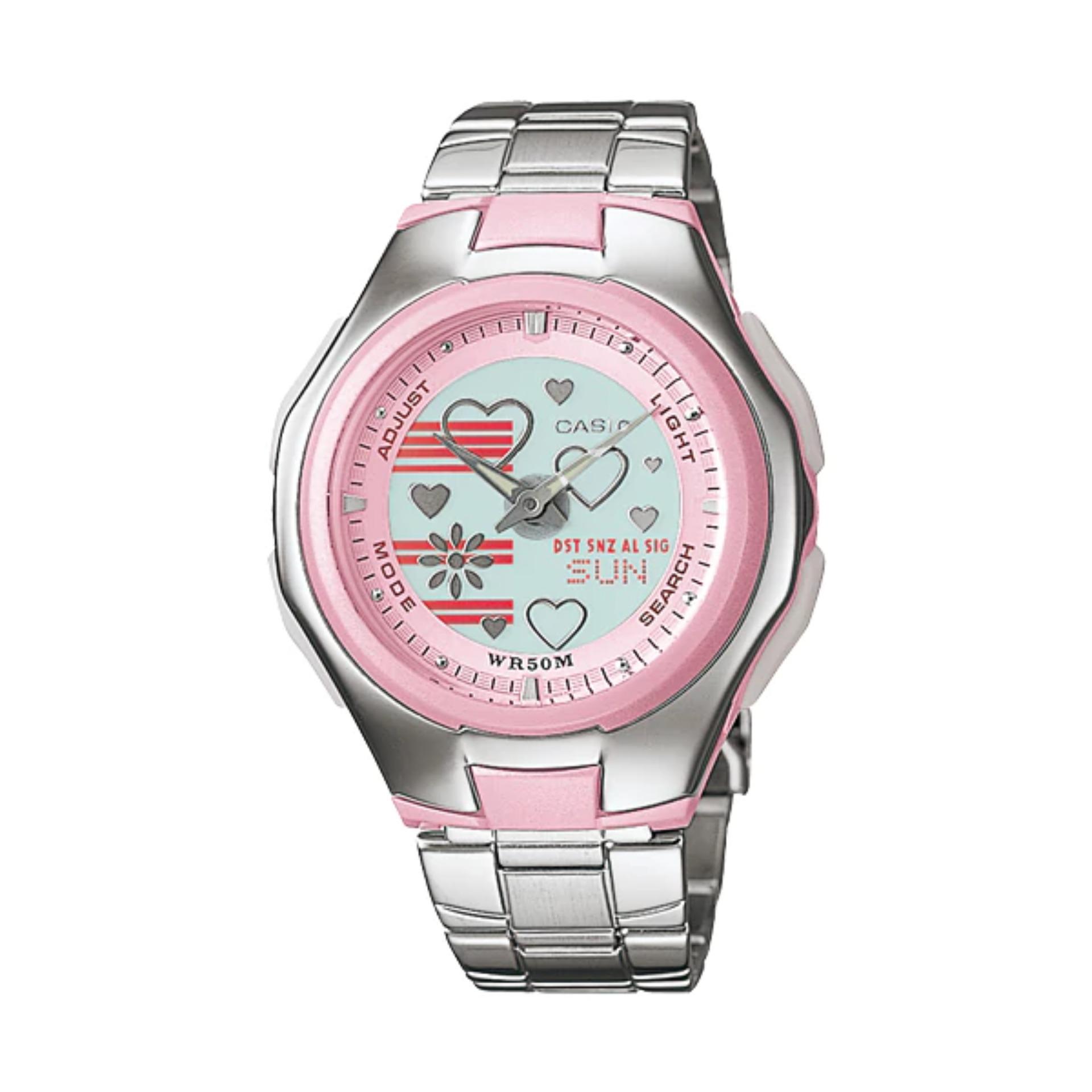 Casio นาฬิกาข้อมือ คุณผู้หญิง รุ่น LCF-10D-4AV (สินค้าขายดี)
