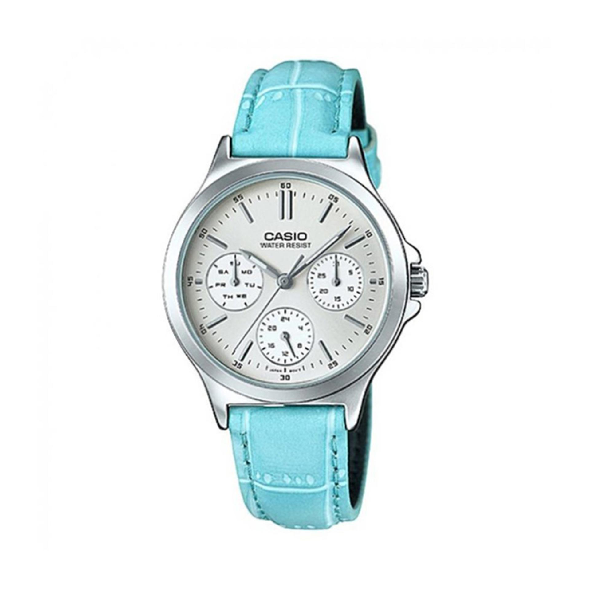 Casio นาฬิกาข้อมือผู้หญิง สายหนัง รุ่น LTP-V300L