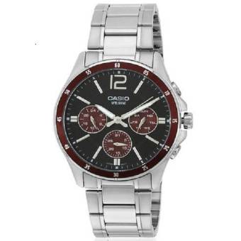Casio นาฬิกาบุรุษ สายสแตนเลส MTP-1374D-5AVDF Casio นาฬิกาบุรุษ สายสแตนเลส MTP-1374D-5AVDF