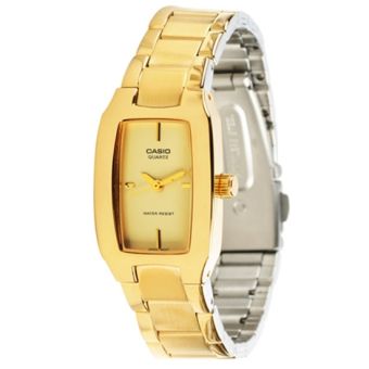 Casio Standard Lady นาฬิกาข้อมือผู้หญิง สีทอง สายสแตนเลสสตีล รุ่น LTP-1165N-9C Casio Standard Lady นาฬิกาข้อมือผู้หญิง สีทอง สายสแตนเลสสตีล รุ่น LTP-1165N-9C