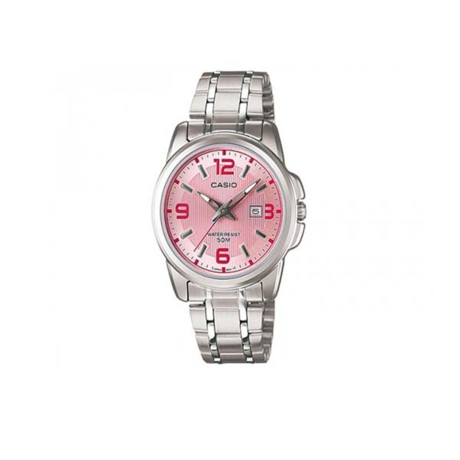 Casio Standard นาฬิกาข้อมือผู้หญิง สายสแตนเลส รุ่น LTP-1314D