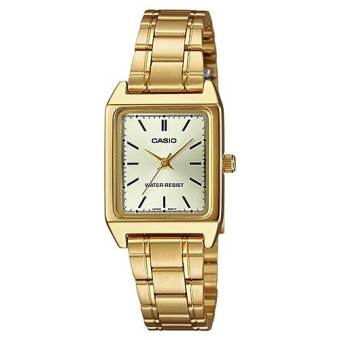 CASIO STANDARD สายสแตนเลส รุ่น LTP-V007G-9E (Gold) CASIO STANDARD สายสแตนเลส รุ่น LTP-V007G-9E (Gold)