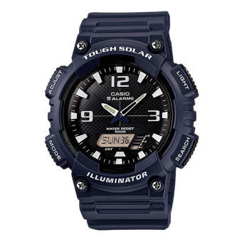 Casio Standard นาฬิกาข้อมือผู้ชาย สีกรมท่า สายเรซิ่น รุ่น AQ-S810W-2A2VDF Casio Standard นาฬิกาข้อมือผู้ชาย สีกรมท่า สายเรซิ่น รุ่น AQ-S810W-2A2VDF