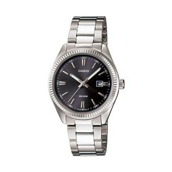 Casio Standard นาฬิกาข้อมือผู้หญิง สีเงิน สายสแตนเลส LTP-1302D-1A1 Casio Standard นาฬิกาข้อมือผู้หญิง สีเงิน สายสแตนเลส LTP-1302D-1A1