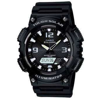 Casio Standard นาฬิกาข้อมือ สีดำ สายเรซิ่น รุ่น SOLAR POWER SPORT AQ-S810W-1AVDF Casio Standard นาฬิกาข้อมือ สีดำ สายเรซิ่น รุ่น SOLAR POWER SPORT AQ-S810W-1AVDF