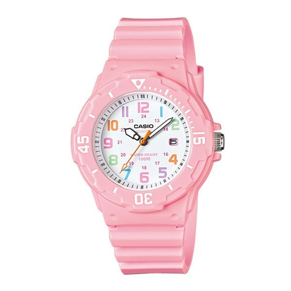CASIO standard นาฬิกาข้อมือ sport Lady รุ่น LRW-200H-4B2VDF - Pink CASIO standard นาฬิกาข้อมือ sport Lady รุ่น LRW-200H-4B2VDF - Pink