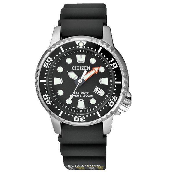 CITIZEN Ladies Mini ProMaster Eco-Driver Watch สายยาง Silver/Black รุ่น EP6050-17E CITIZEN Ladies Mini ProMaster Eco-Driver Watch สายยาง Silver/Black รุ่น EP6050-17E