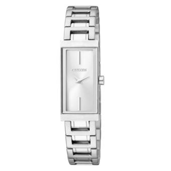 CITIZEN Quartz Lady Watch Stainless Strap รุ่น EZ6330-51A - Silver/White CITIZEN Quartz Lady Watch Stainless Strap รุ่น EZ6330-51A - Silver/White