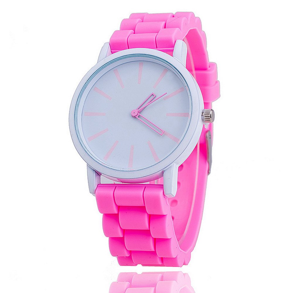 Thaitrendy Geneva watches นาฬิกาข้อมือแฟชั่น สายยาง สีมิ้นท์