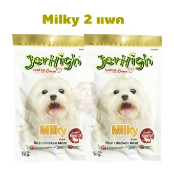 Jerhight Milky เจอร์ไฮ มิลค์กี้ สติ๊ก 70G. แพคคู่ (2 ซอง)