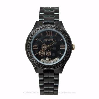 Julius นาฬิกาข้อมือผู้หญิง รุ่น JA-811-black สีดำ Julius นาฬิกาข้อมือผู้หญิง รุ่น JA-811-black สีดำ