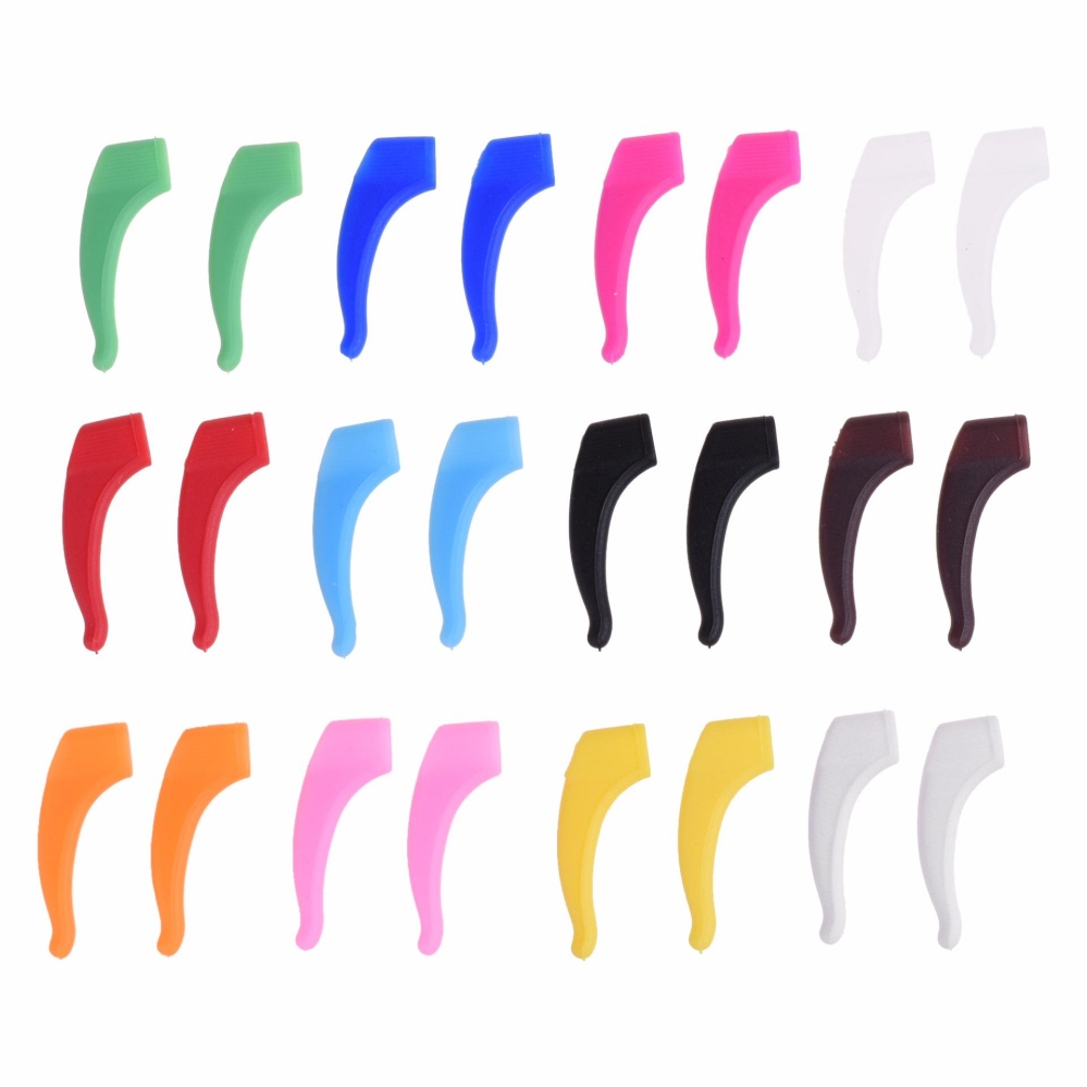 Lightning Power- 12 pairs Silicone Eyeglass End Tips Ear Sock Pieces Tube Replacement Anti-slip Earmuffs For Non-slips Anti-slip Ear Hooks Anti-slip Ear Pads Hanging Fixed Glasses Glasses Legs for Thin Metal Eyeglass Legs(Multicolor) Lightning Power- 12 pairs Silicone Eyeglass End Tips Ear Sock Pieces Tube Replacement Anti-slip Earmuffs For Non-slips Anti-slip Ear Hooks Anti-slip Ear Pads Hanging Fixed Glasses Glasses Legs for Thin Metal Eyeglass Legs(Multicolor)