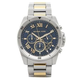Michael Kors Brecken Chronograph Black Dial Stainless Steel Mens Watch Michael Kors Brecken Chronograph Black Dial Stainless Steel Mens Watch