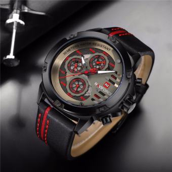 นาฬิกาข้อมือ NAVIFORCEสายหนัง รุ่น NF9110-BRB ของแท้ 100% กันน้ำ 30 เมตร รับประกัน 1 ปี สินค้าอยู่ในไทย