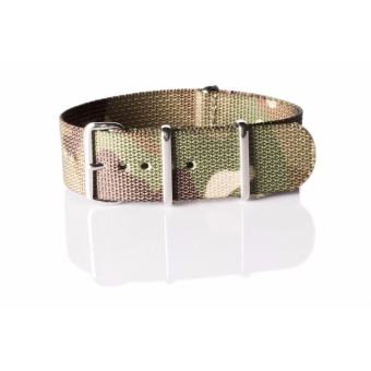 OVERWRIST สายนาฬิกา Nylon Nato Strap Camouflage 22mm สายนาโต้ ลายพราง OVERWRIST สายนาฬิกา Nylon Nato Strap Camouflage 22mm สายนาโต้ ลายพราง