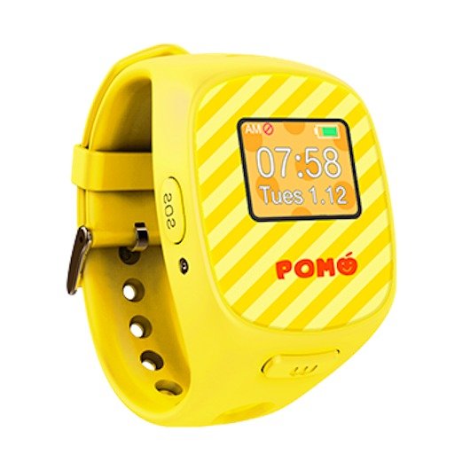 POMO Kids Moji นาฬิกาโทรศัพท์ GPS ติมตามตัว รุ่น Moji (Yellow)