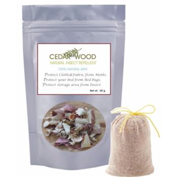 ข้อมูล ถุงไม้ซีดาร์ไล่แมลงกินผ้า ไรฝุ่น เห็บ หมัด แมลงสาบ พันทิป