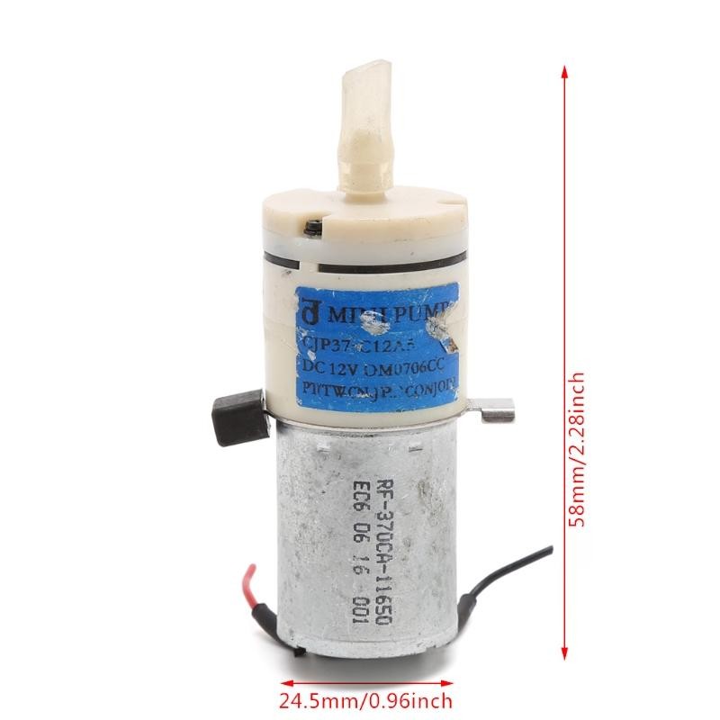 ปั๊ม DC12V เครื่องวัดความดันโลหิตอัตโนมัติปั๊มลมขนาดเล็กน้ำในตู้ปลาถังออกซิเจน - INTL
