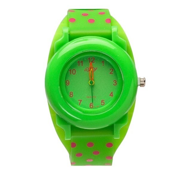Quartz Modern & Colourful Watch รุ่น MAME QB78 (Blue/Yellow)