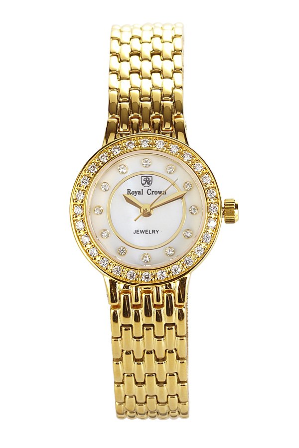 Royal Crown นาฬิกาข้อมือ รุ่น 3650 (สีพิงค์โกลด์)
