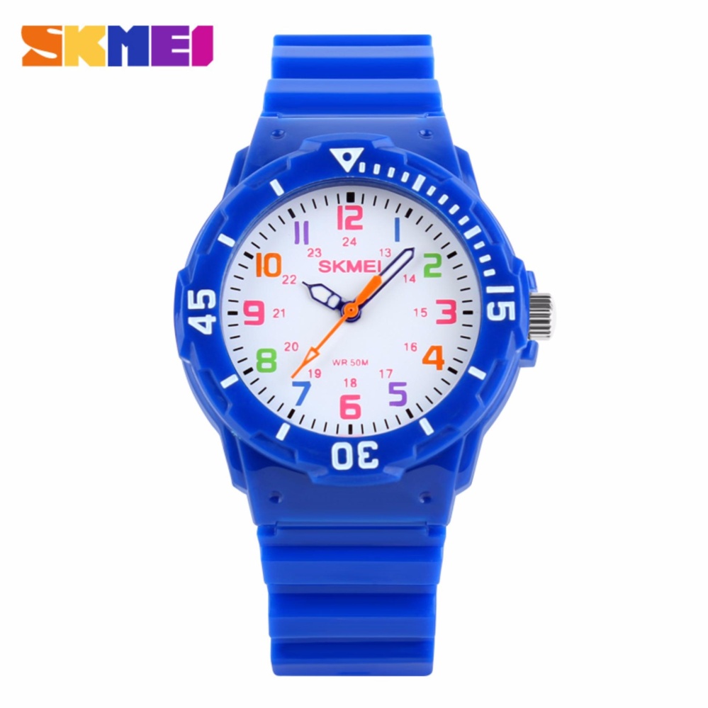 SKMEI Standard นาฬิกาข้อมือผู้หญิง สายเรซิ่น รุ่น 1043