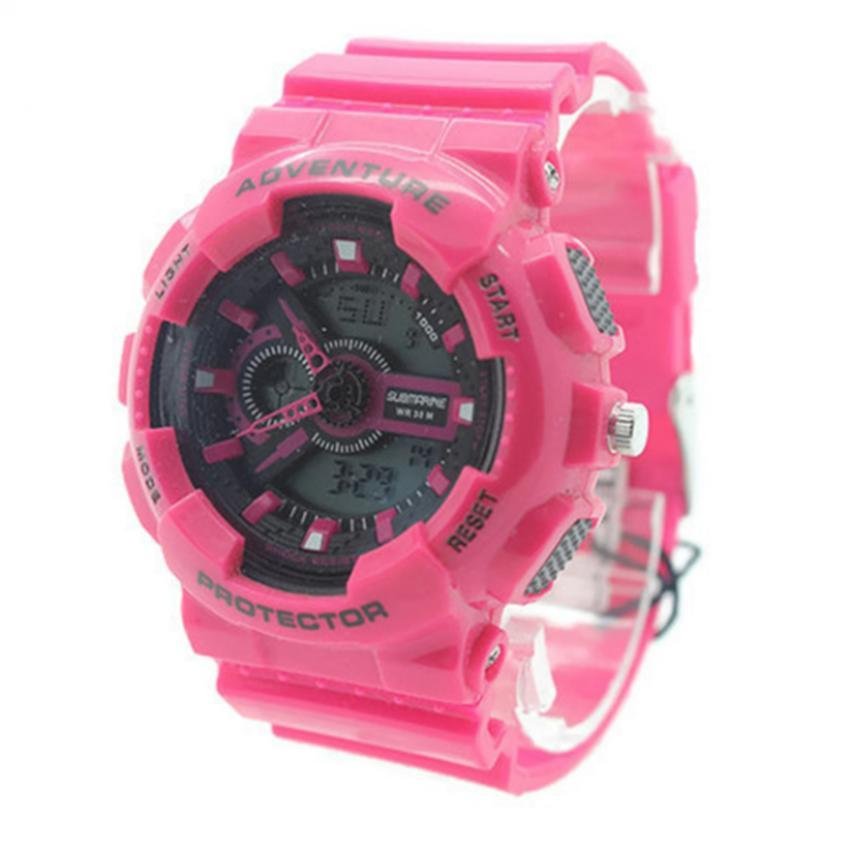 Submariner นาฬิกาข้อมือผู้หญิงและเด็ก สายยาง 2 ระบบ (เข็มและDigital) - SS20046 (Purple) Submariner นาฬิกาข้อมือผู้หญิงและเด็ก สายยาง 2 ระบบ (เข็มและDigital) - SS20046 (Purple)