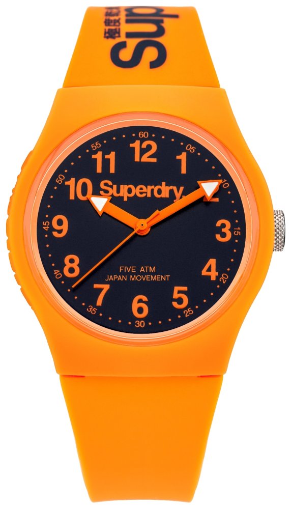Superdry นาฬิกาข้อมือUNISEXสีส้ม สายเรซิ่น รุ่นSYG164MO Superdry นาฬิกาข้อมือUNISEXสีส้ม สายเรซิ่น รุ่นSYG164MO