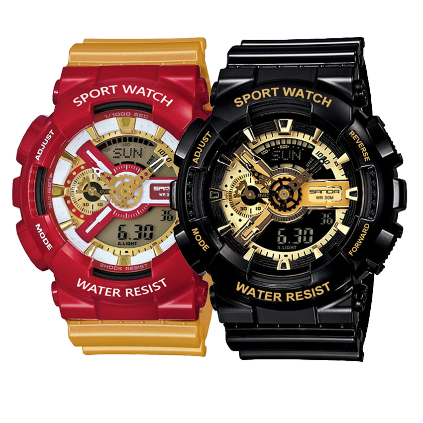 Wonderful story S SPORT นาฬิกาข้อมือ ใส่ได้ทั้งชายและหญิง กันน้ำได้-SP024 (BLACK/GOLD)ซื้อหนึ่งแถมหนึ่ง Wonderful story S SPORT นาฬิกาข้อมือ ใส่ได้ทั้งชายและหญิง กันน้ำได้-SP024 (BLACK/GOLD)ซื้อหนึ่งแถมหนึ่ง