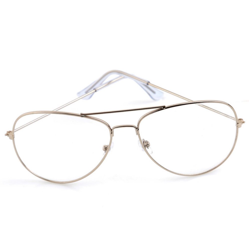 YingWei Retro male and female round box flat mirror with glasses frame trendsetter thin rimmed glasses frame Gold - intl YingWei Retro male and female round box flat mirror with glasses frame trendsetter thin rimmed glasses frame Gold - intl