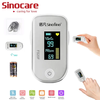 Sinocare Blood Oxygen Meter Fingertip Pulse Oximeter SPO2 PR Oximeter Digital Heart Rate Monitor