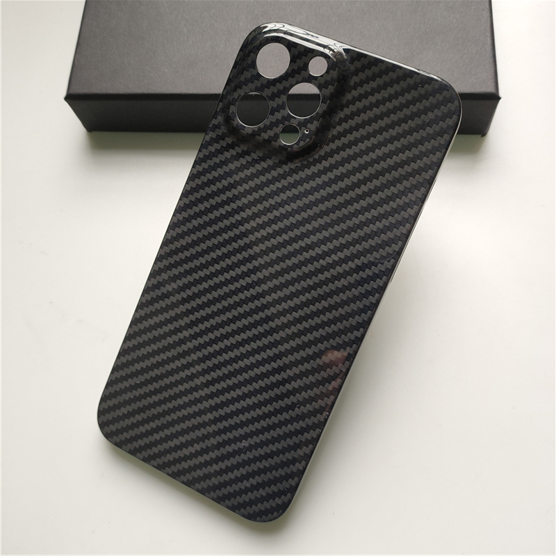 Real Carbon Fiber Phone Case For IPhone 12 Mini Pro Max Aramid Fiber