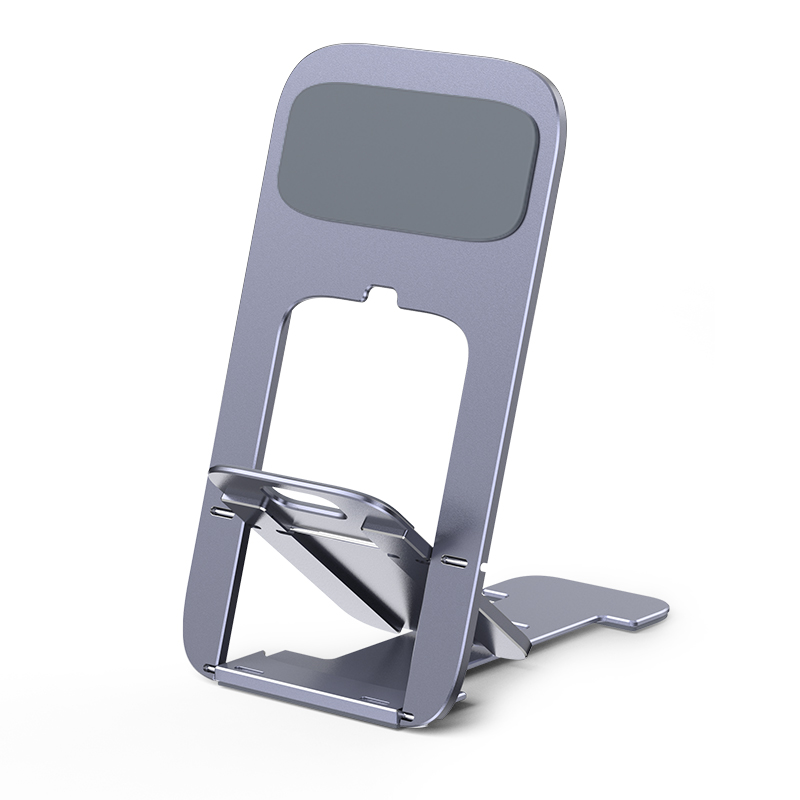 KUULAA โลหะทวางโทรศพทตงโตะแบบพบได Metal Cellphone Holder